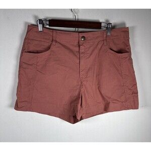 Lee Women’s Coral Chino Shorts Size 14 Stretch Mid Rise Casual Summer”